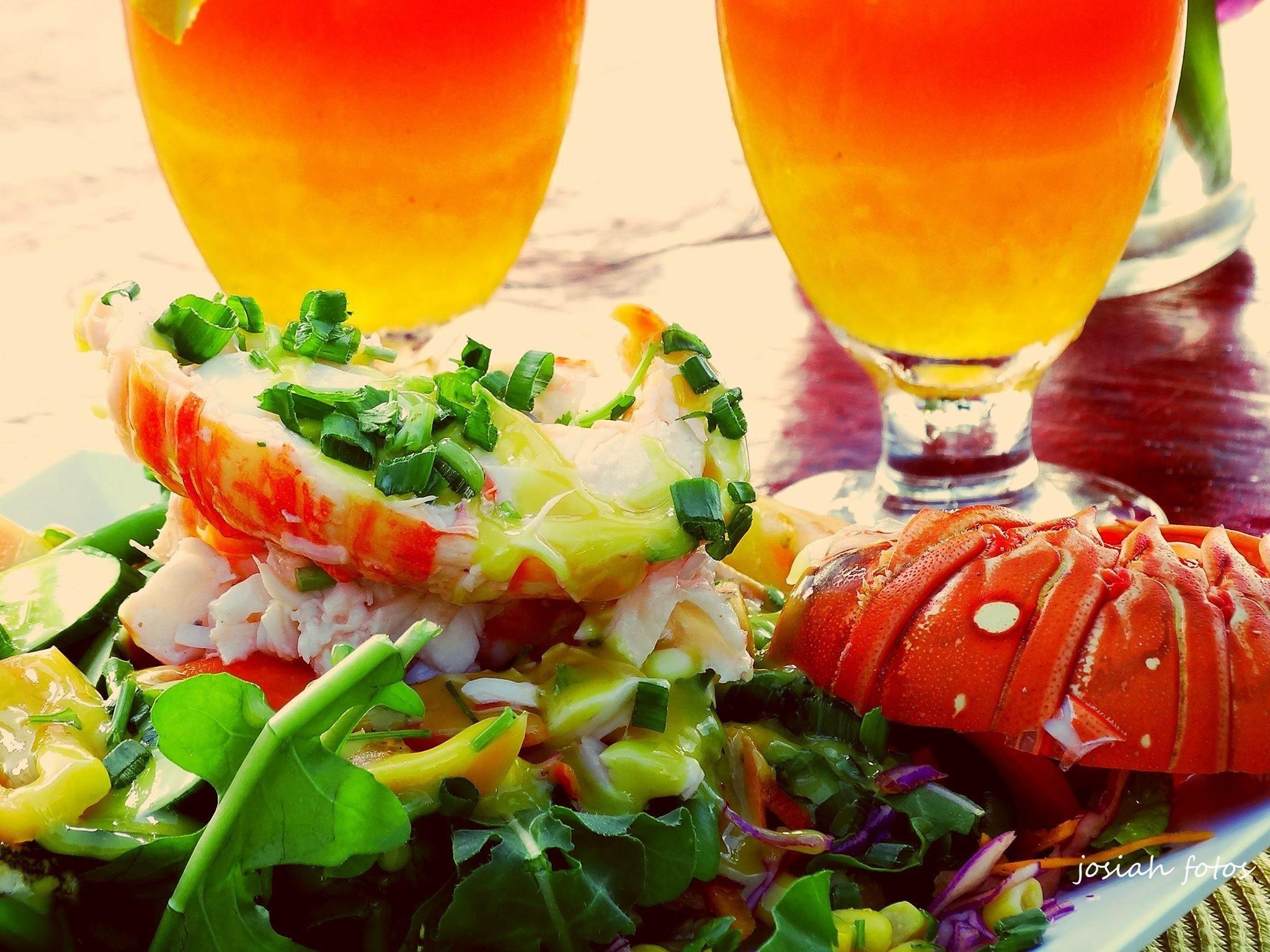 Dive 'n' dine catch a lobster and enjoy with a Killer Bee cocktail